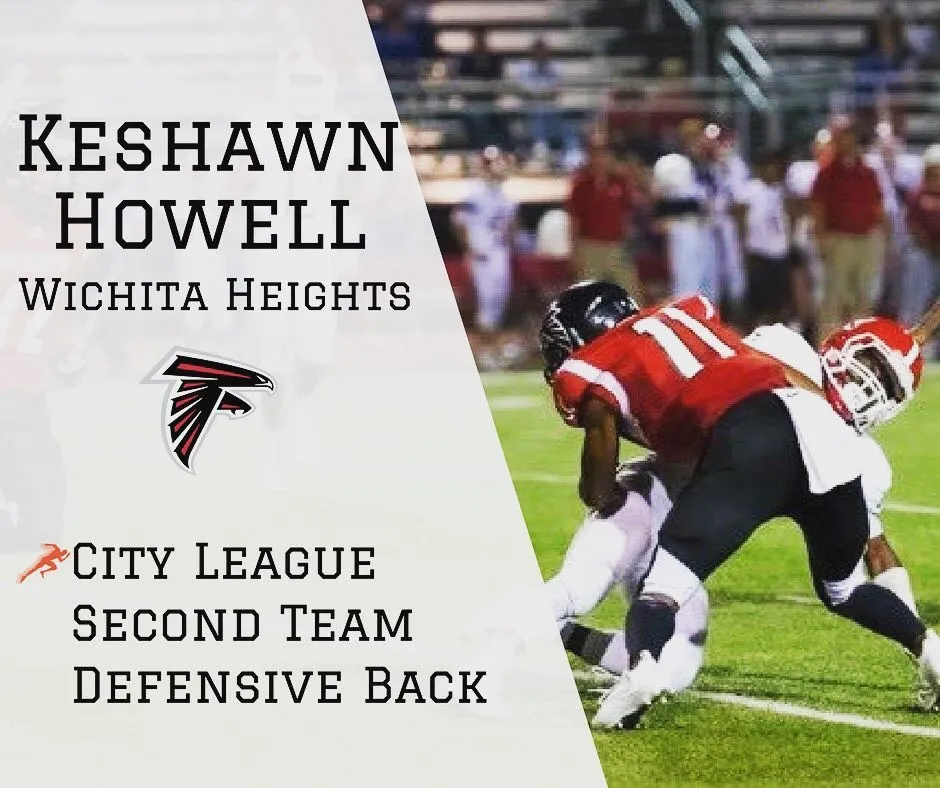 Keshawn Howell, Wichita Heights — football honors announcement